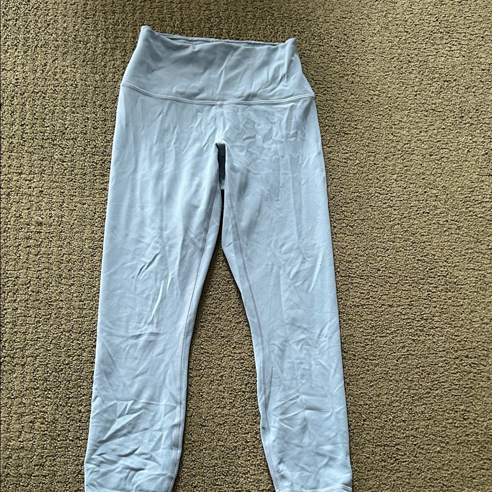 Lulu lemon pale blue leggings